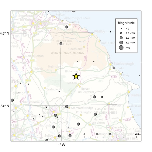 Regional Seismicity. CLICK FOR A LARGER VERSION